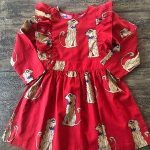Mini Rodini Organics spaniel Dress